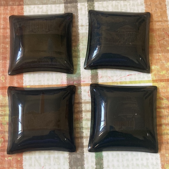 4 glassware containers with capital Washington DC images - Picture 6 of 7